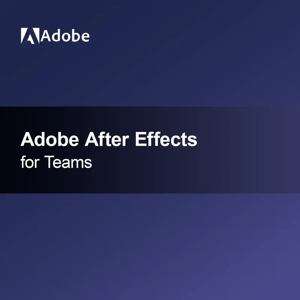 Adobe After Effects for Teams