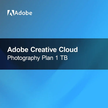 Adobe Creative Cloud Photography Plan Education