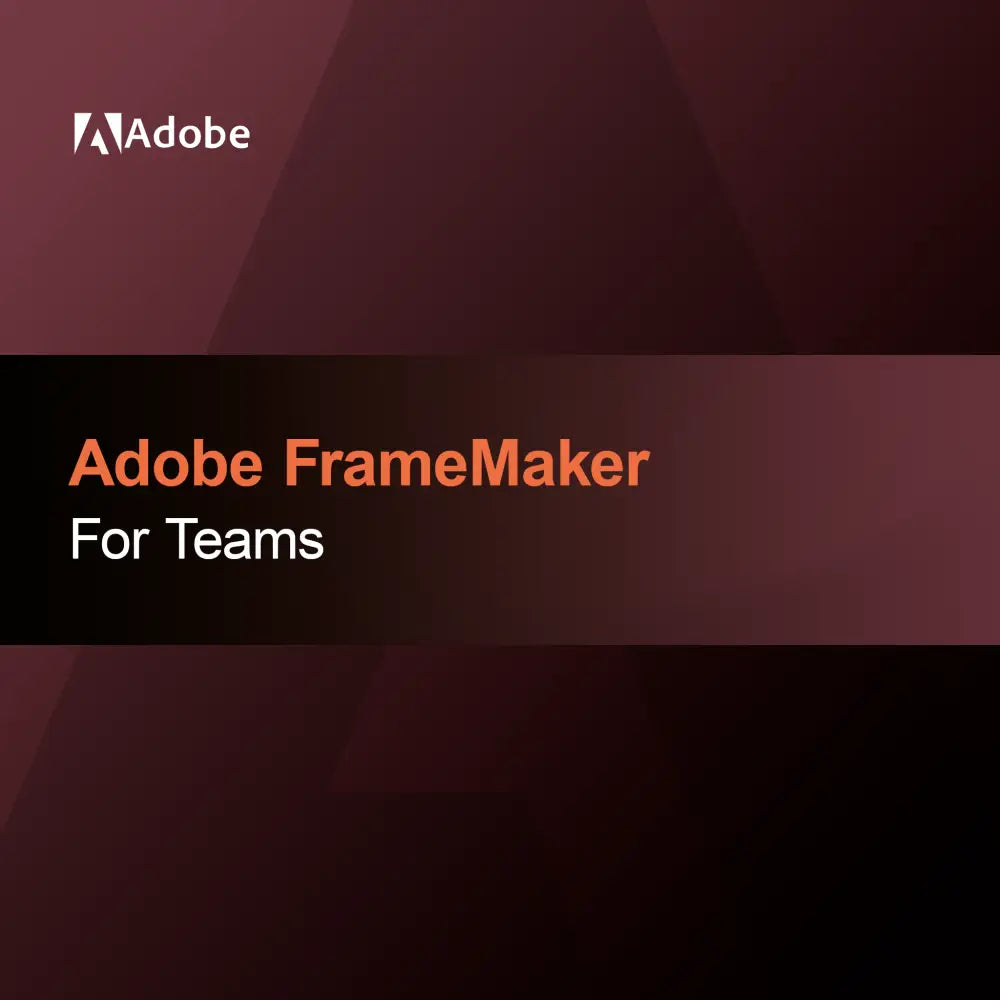 Adobe FrameMaker Takımlar için