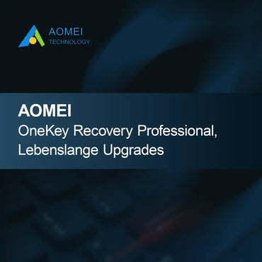 AOMEI OneKey Recovery Professional Lebenslange Upgrades