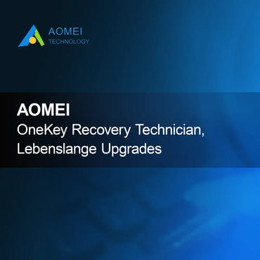 AOMEI OneKey Recovery Technician Lebenslange Upgrades