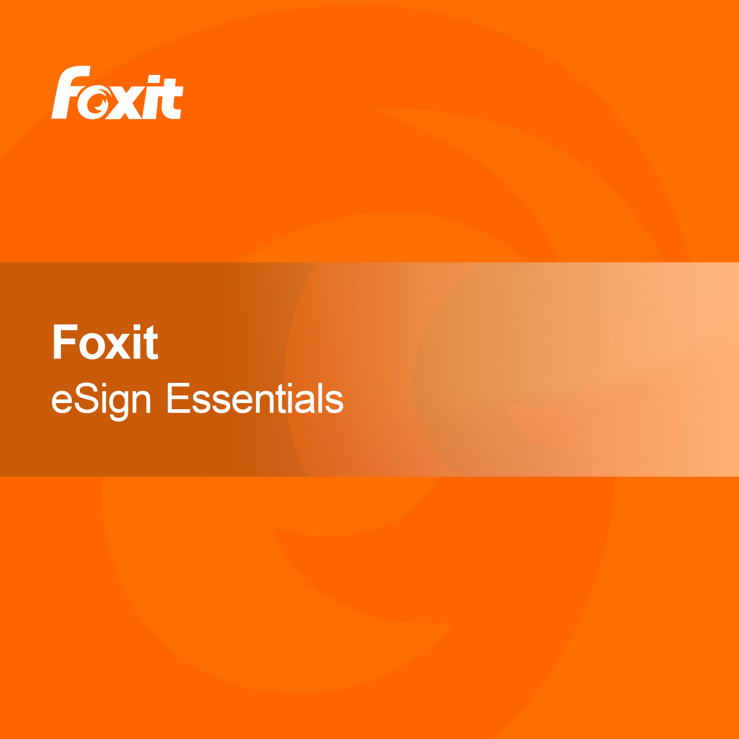 Foxit eSign Essentiels