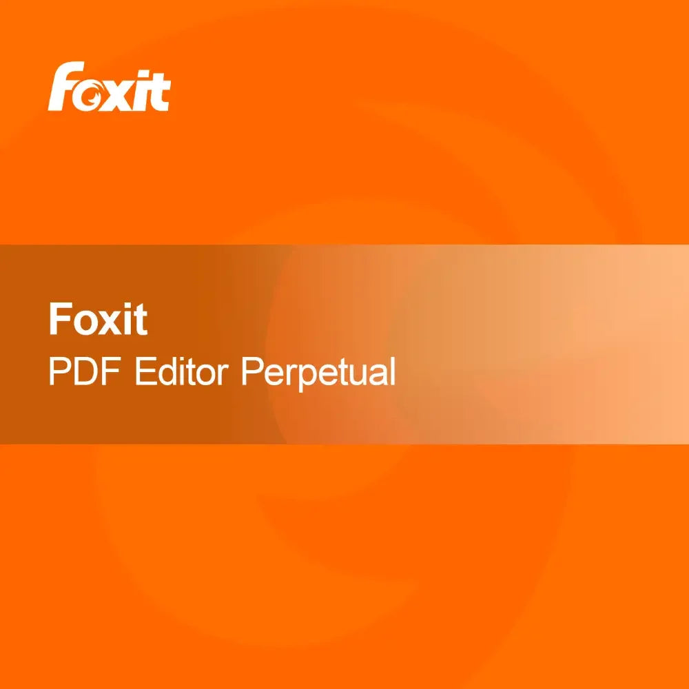 Foxit PDF Editor Perpetual