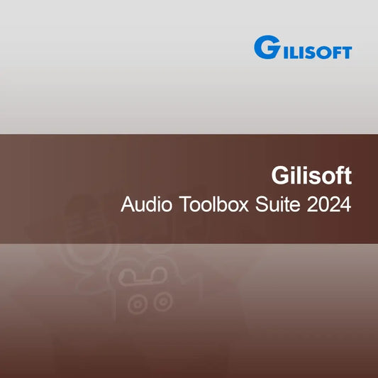 Gilisoft Audio Toolbox Suite 2024 - 1 Gerät- Unbegrenzte Laufzeit