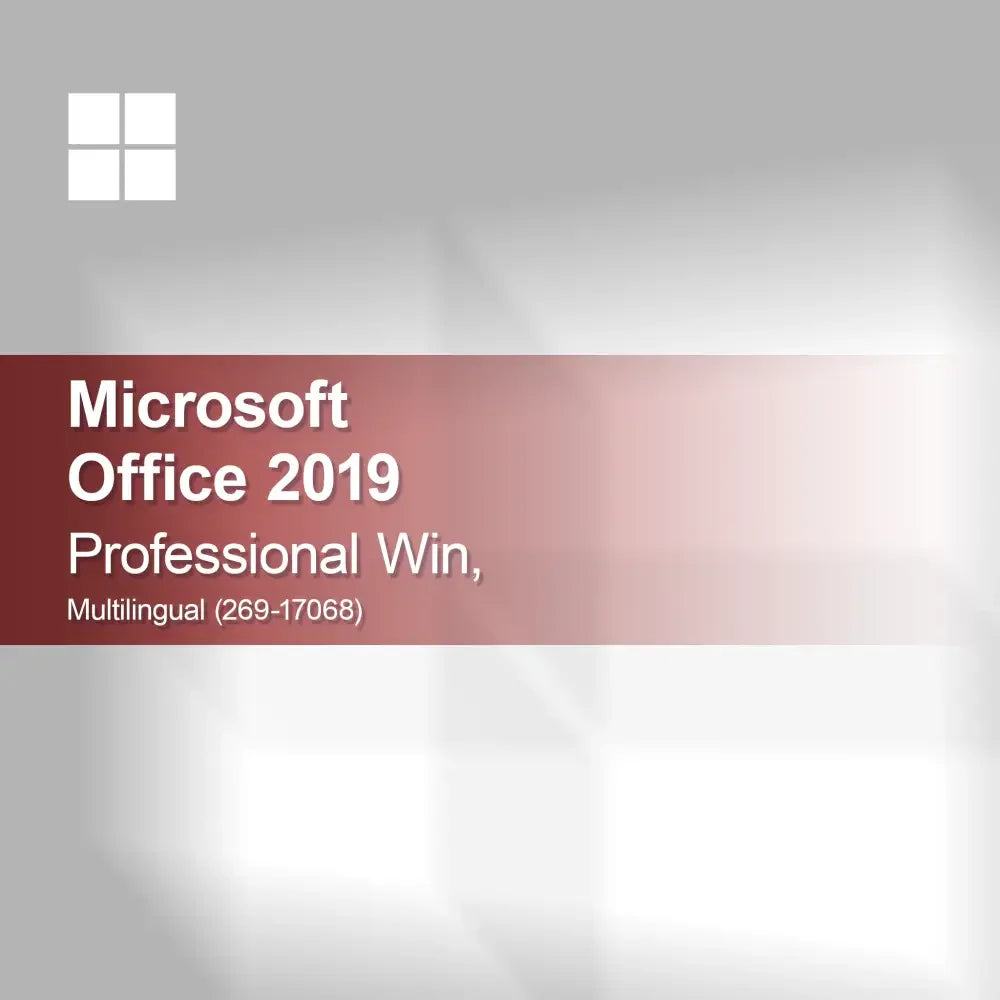 Microsoft Office 2019 Professional Win Multilingual (269-17068)