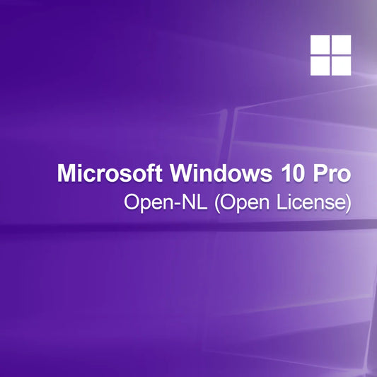 Microsoft Windows 10 Pro Open-NL (Open License)