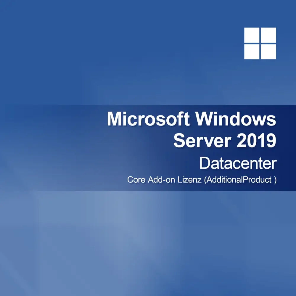 Microsoft Windows Server 2019 Datacenter - Core Add-on Lizenz (AdditionalProduct)