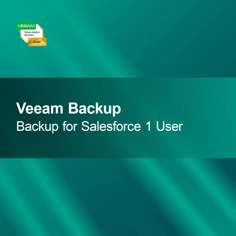 Záloha Veeam pro Salesforce 1 uživatele