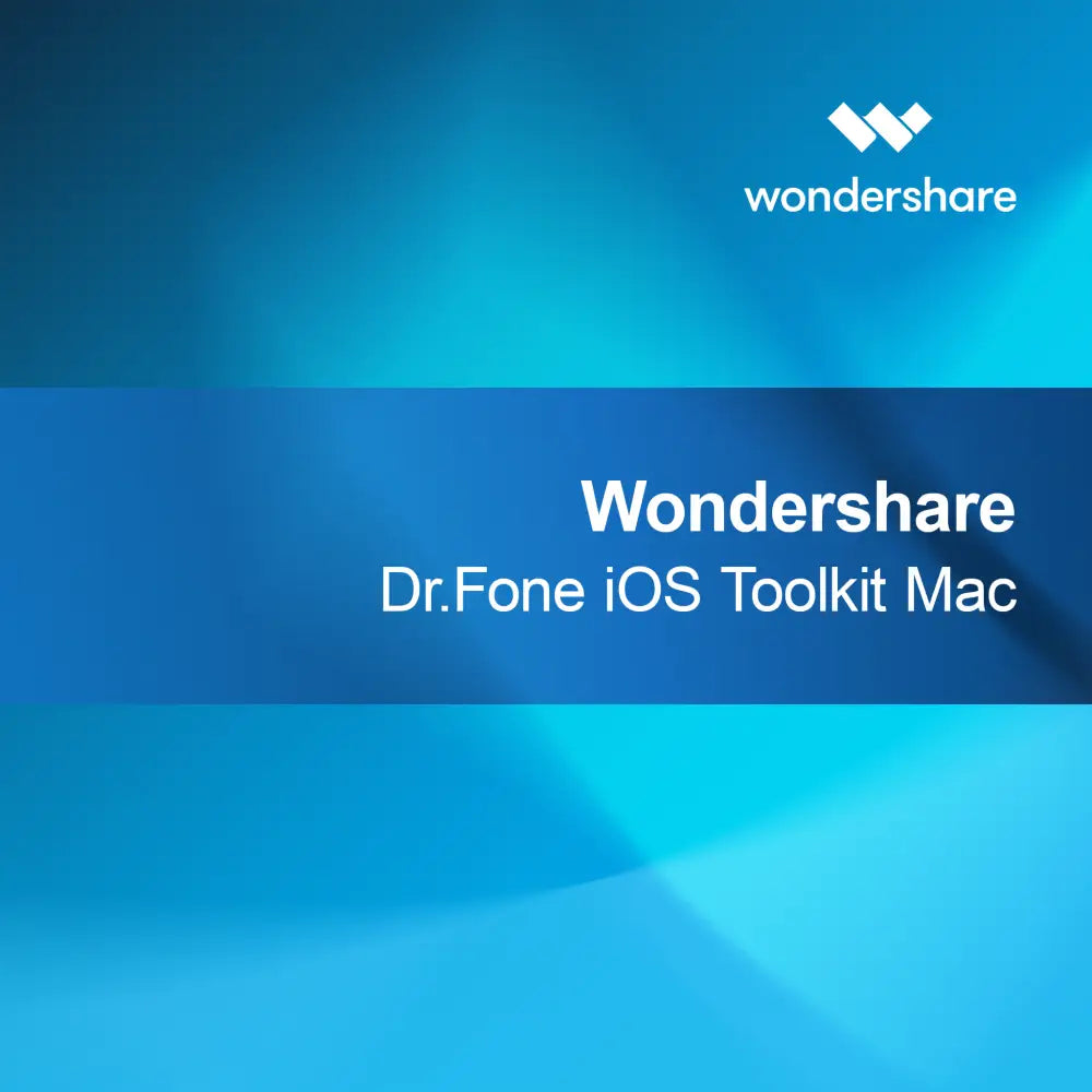Wondershare Dr.Fone iOS Boîte à outils Mac