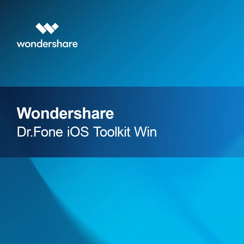 Wondershare Dr.Fone Kit de herramientas iOS para Windows