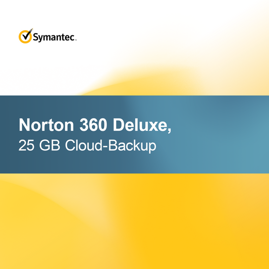 Norton 360 Deluxe, 25 GB Cloud-Backup