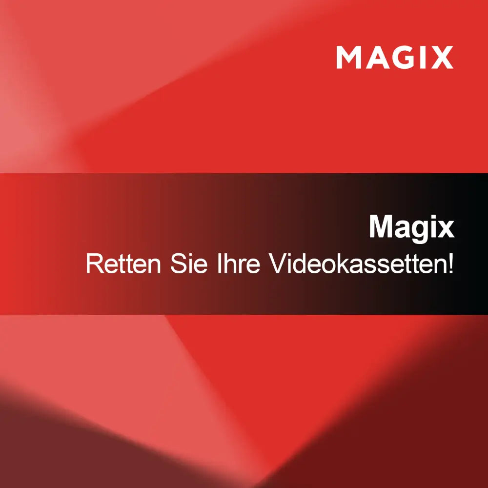 MAGIX Rädda dina videoband!