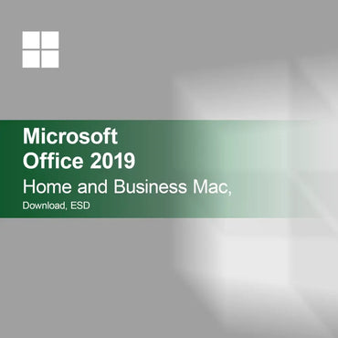 Microsoft Office 2019 Home and Business Mac Down­load ESD