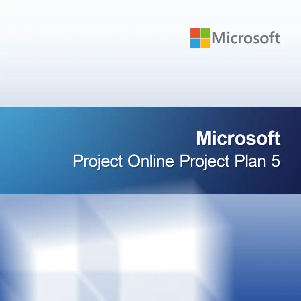 Microsoft Project Online Project Plan 5 - 1 User