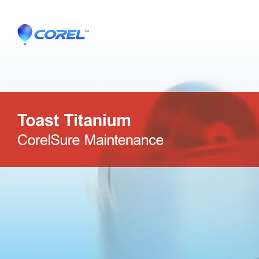 Toast Titanium CorelSure Maintenance